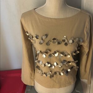 💚💡📝💗💚 JCREW SEQUIN  TOP